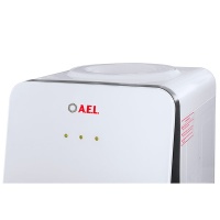 Кулер AEL LD-AEL-85C белый/черный (шкафчик 7 литров)