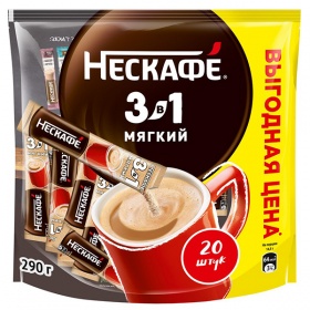 ���� Nescafe / ������� Mild ����������� 3�1, 20 ��� x 14,5 ��