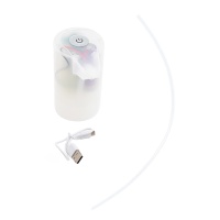 Помпа Aqviol EP-10 электрическая на аккумуляторе с USB-адаптером для 19л бутылей, прозрачный матовый