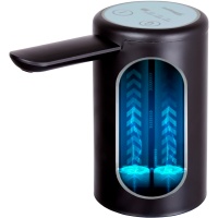 Помпа Aqua Work A-2 black электрическая на аккумуляторе с USB-адаптером для 19л бутылей (в коробке)