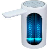 Помпа Aqua Work A-2 white электрическая на аккумуляторе с USB-адаптером для 19л бутылей (в коробке)