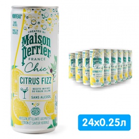 ������� Maison Perrier Chic Citrus Fizz ������ 0.25 �����, ���, �/�, 24 ��. � ��.
