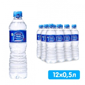 ���� Nestle Pure Life 0.5 �����, ��� ����, ���, 12 ��. � ��.