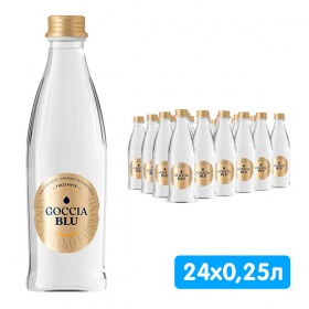 ���� Goccia Blu Frizzante 0.25 �����, ���, ������, 24 ��. � ��.