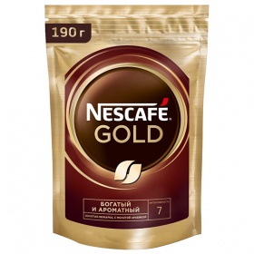 ���� Nescafe / ������� Gold ����������� �/� 190 ��