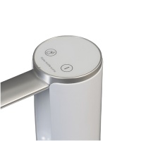 Помпа Aqviol 015 электрическая на аккумуляторе с USB-адаптером для 19л бутылей, белая