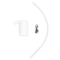Помпа Aqviol 03 на аккумуляторе с USB-адаптером для 19л бутылей, белая