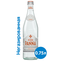Вода Acqua Panna 0.75 литра, без газа, стекло, 12 шт. в уп.