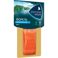 Форель радужная Русское море филе-кусок слабосоленая 150 гр