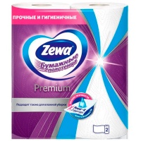 Бумажные полотенца Zemma Premium белые без рисунка 2 слоя (2шт)