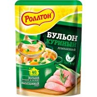 Бульон Роллтон куриный домашний сухая смесь 90 гр