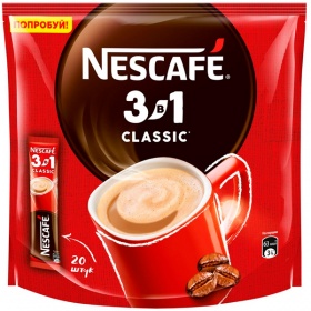 �������� ������� Nescafe / ������� Classic ����������� 3�1, 20 ��� x 14,5 ��